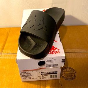 Black Kappa Women Slides